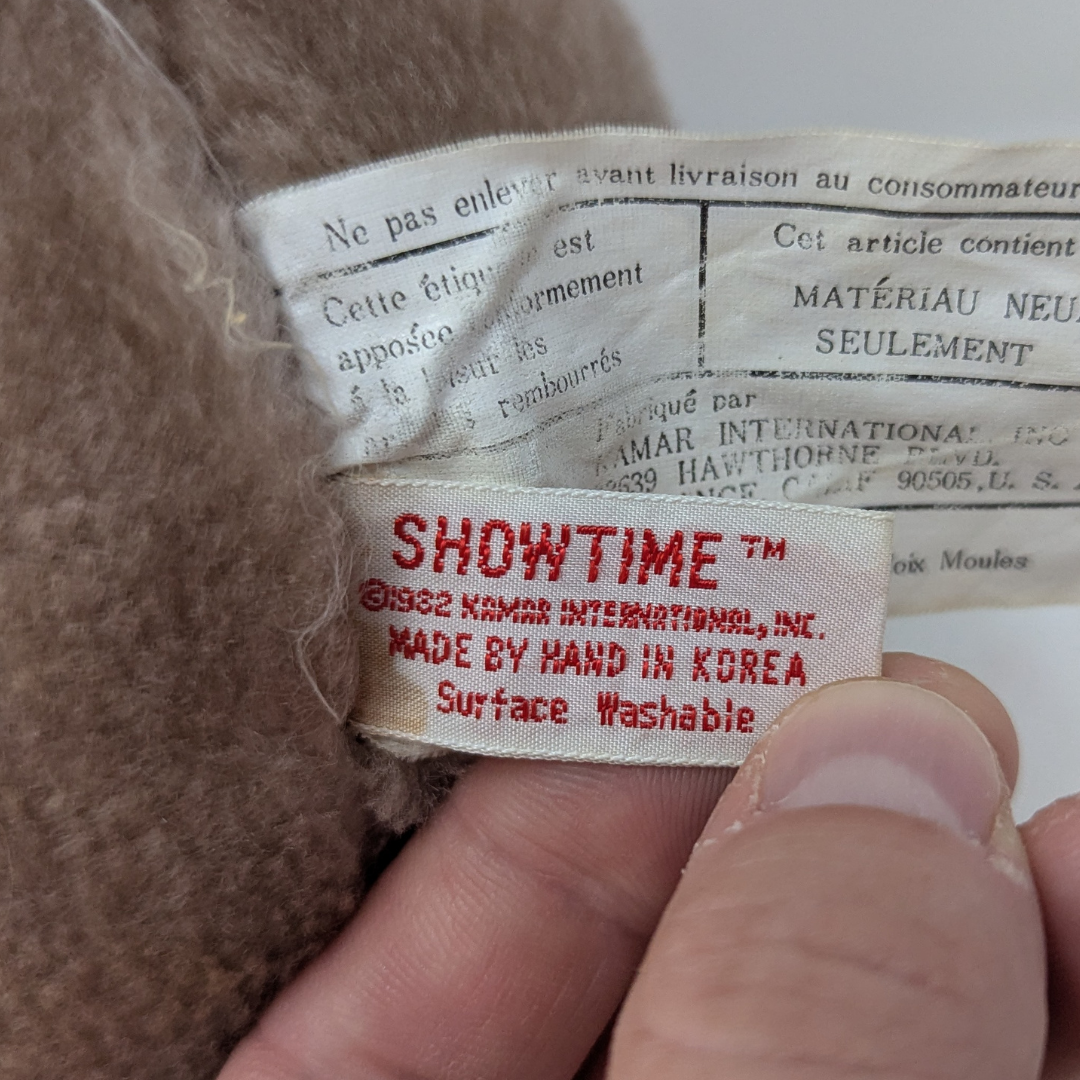 Vintage 1982 E.T Plushie