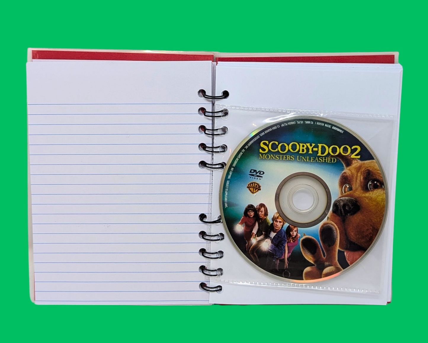 Scooby-Doo 2 DVD Movie Notebook