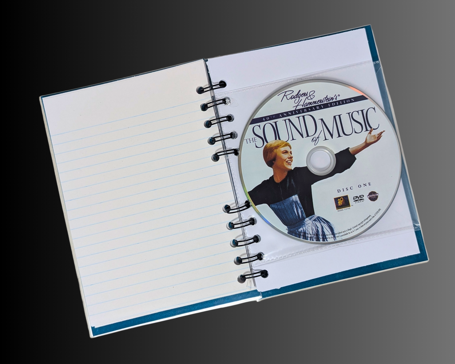 The Sound of Music DVD Movie Notebook