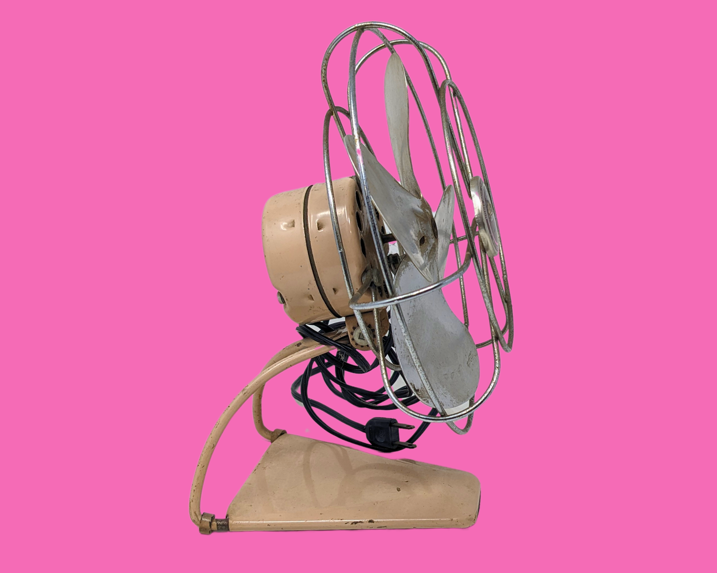 Vintage 1960's Torcan Small Fan, In Working Condition