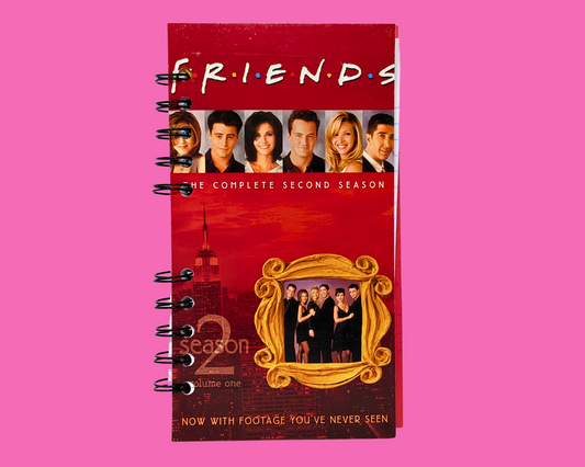 Friends Season 2 VHS Movie Notebook