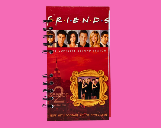Friends Season 2 Volume 1 VHS Movie Notebook