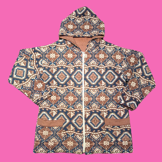 Vintage 1990's Reversible Western Styled Jacket Size S