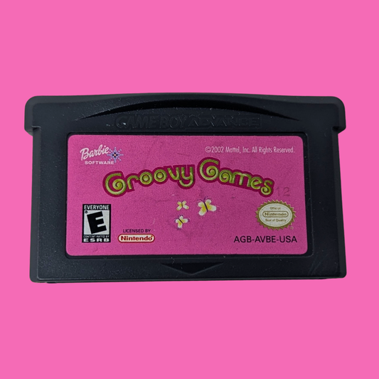 GameBoy Advance Game Barbie: Groovy Games