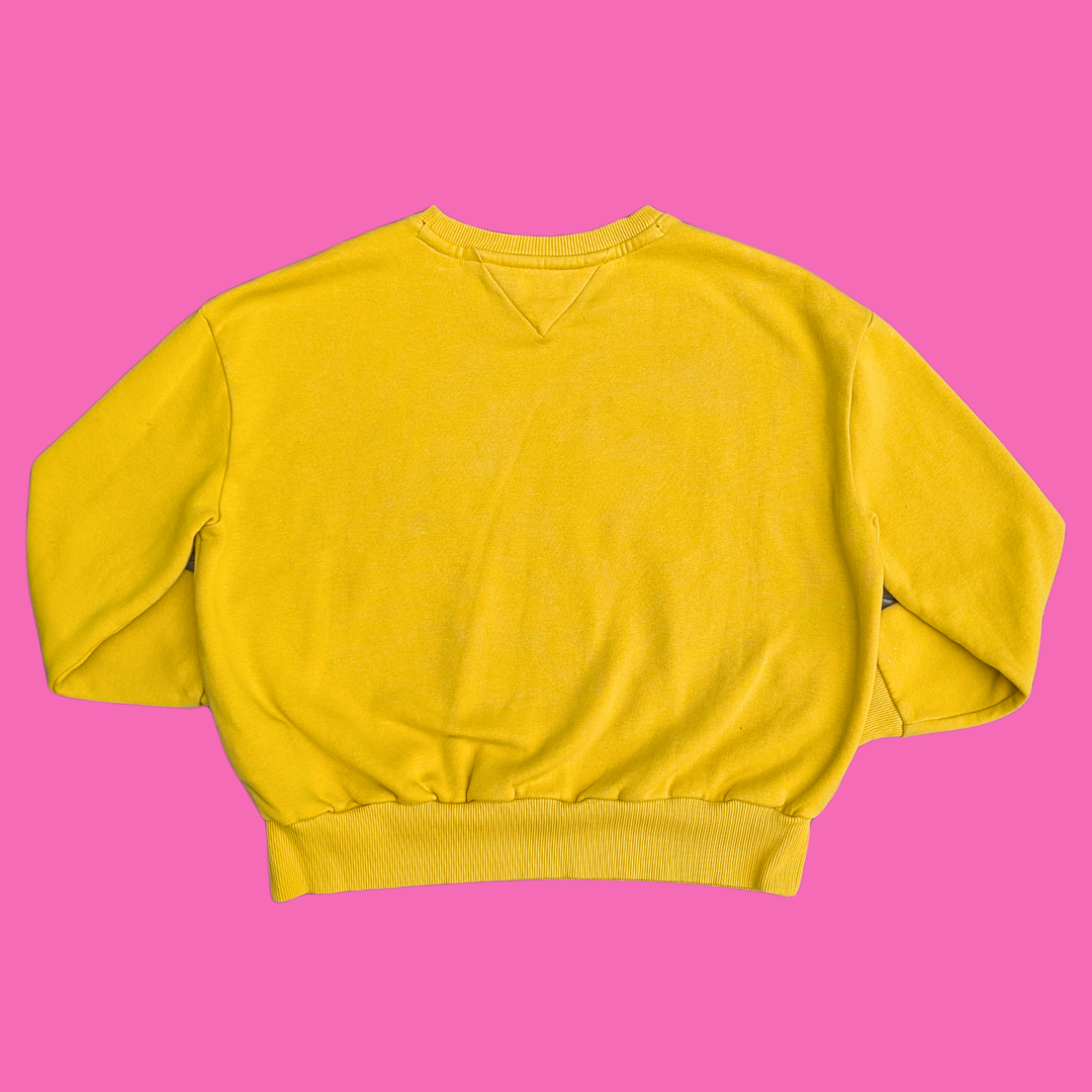 Tommy Jeans, Yellow Crewneck Size S