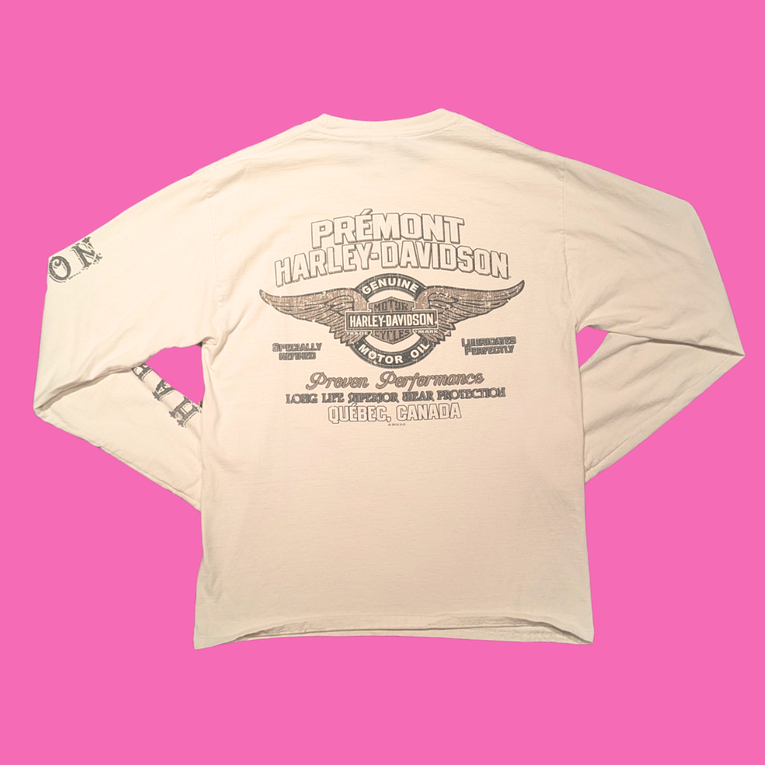 Harley Davidson Long Sleeves Shirt Size M