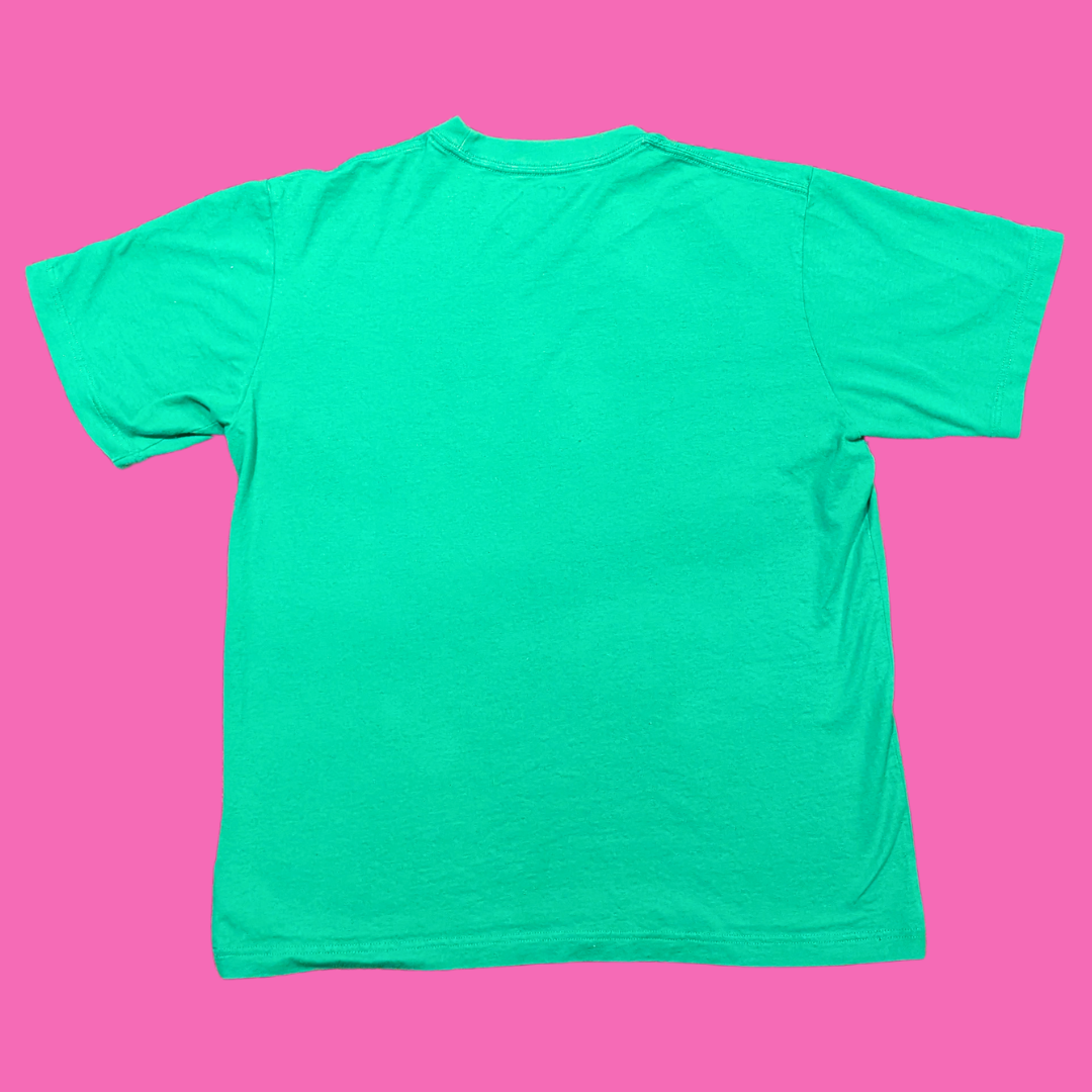 T-shirt vert Uniqlo « New York Is Book Country » taille M