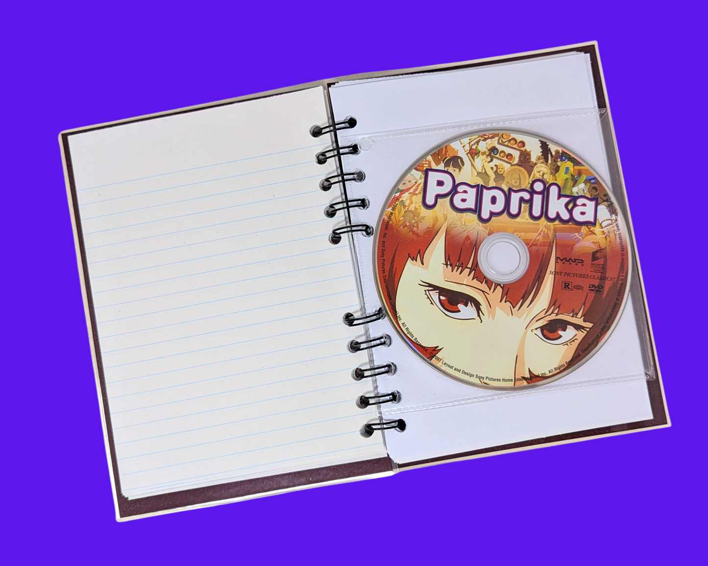Carnet de notes du film DVD Paprika