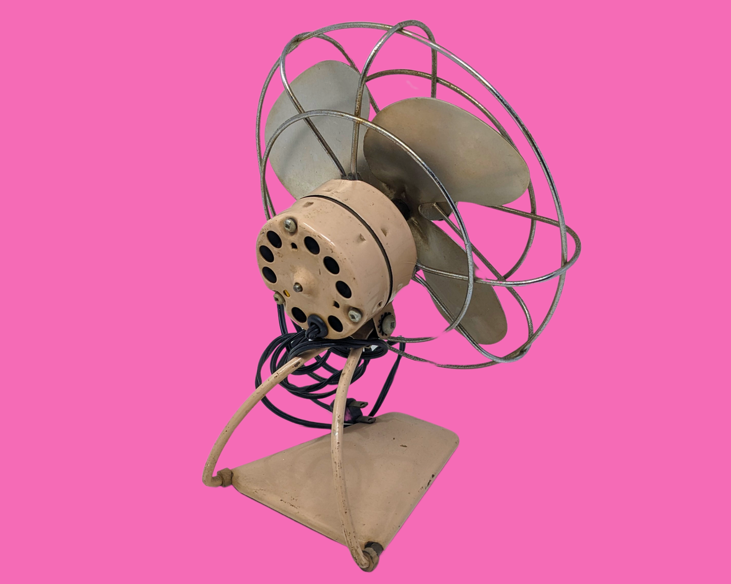 Vintage 1960's Torcan Small Fan, In Working Condition