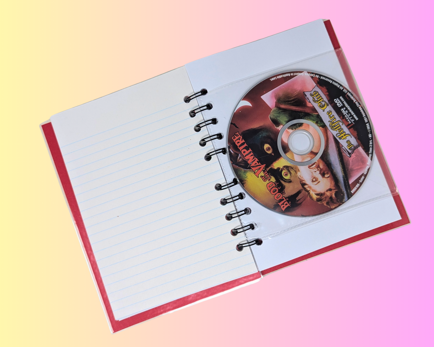 Carnet de notes du film DVD Blood of the Vampire, The Hellfire Club