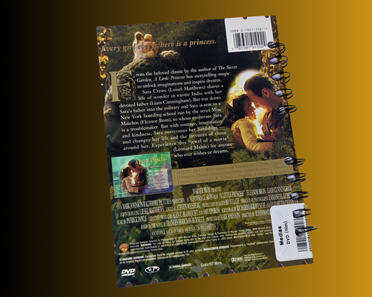 A Little Princess DVD Movie Notebook
