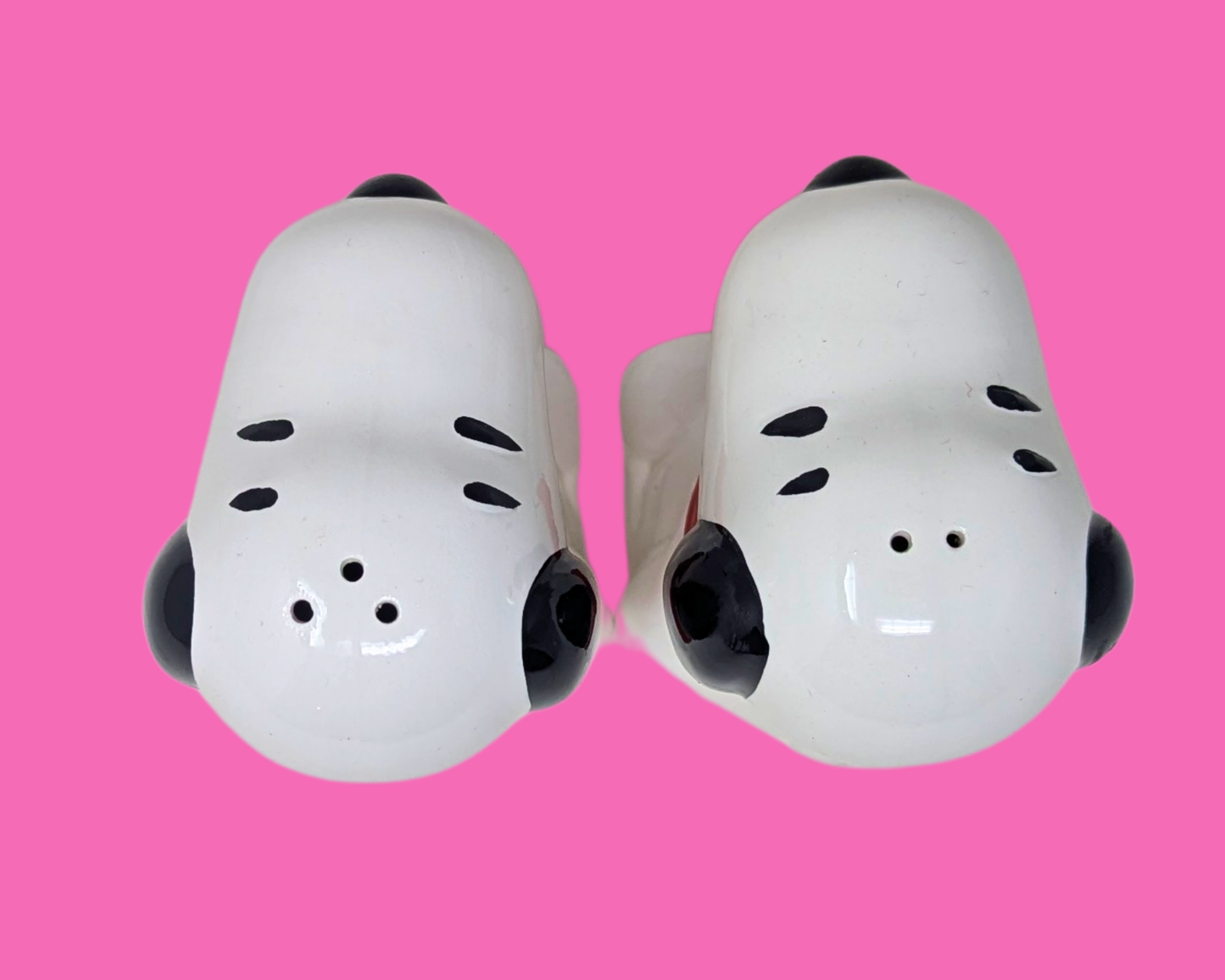 Salière et poivrière Snoopy vintage des années 1990, B&amp;M Inc. Fabriquées à Taïwan