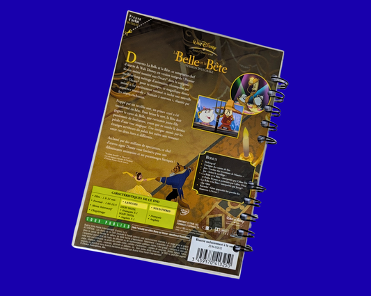 Carnet de notes du film DVD La Belle et la Bête