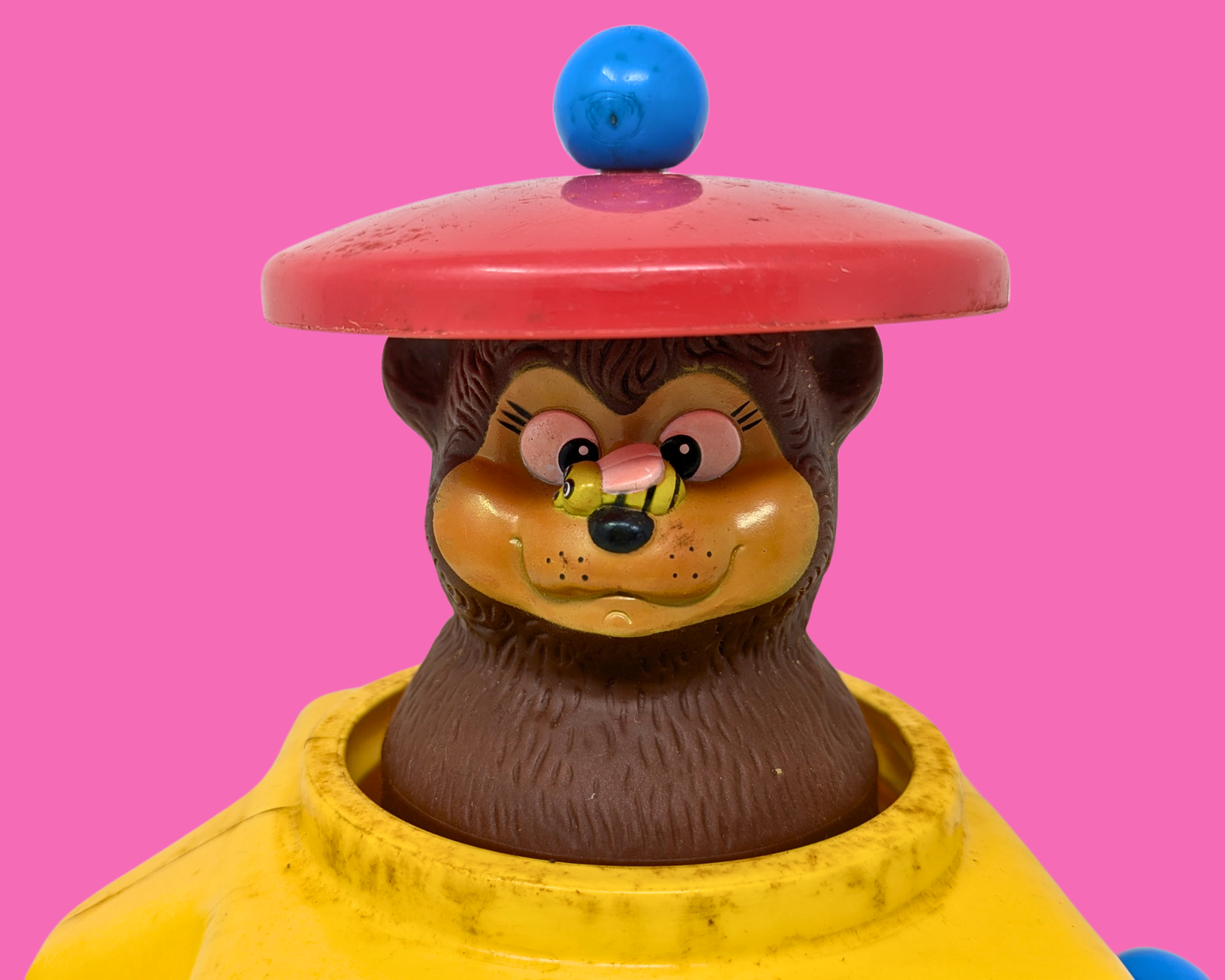 Jouet vintage Jack Bear Tonka des années 1970