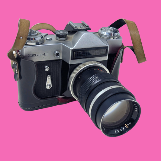 Zenit-E 35mm Film SLR Camera, Not Tested