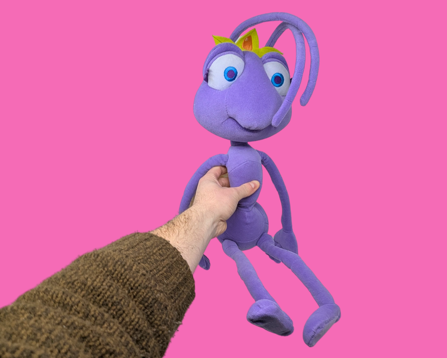 Vintage 1990's Atta Plush from a Bug's Life