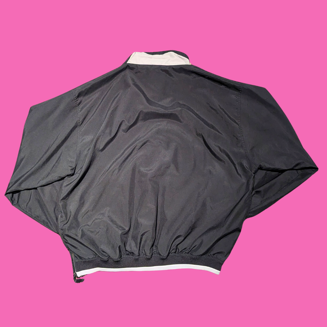 Starter Black Jacket/Windbreaker Size 2XL
