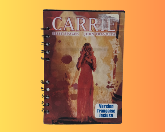 Carrie DVD Movie Notebook