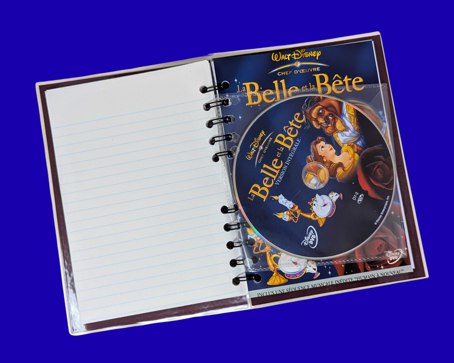Carnet de notes du film DVD La Belle et la Bête