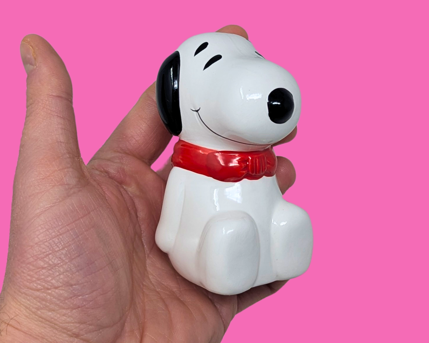 Salière et poivrière Snoopy vintage des années 1990, B&amp;M Inc. Fabriquées à Taïwan