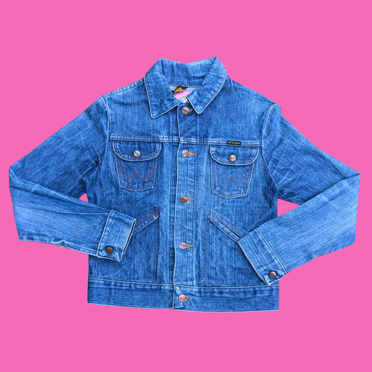 Stevie Nicks, Back to the Gypsy, Upcycled T-Shirt Denim Jacket Size M