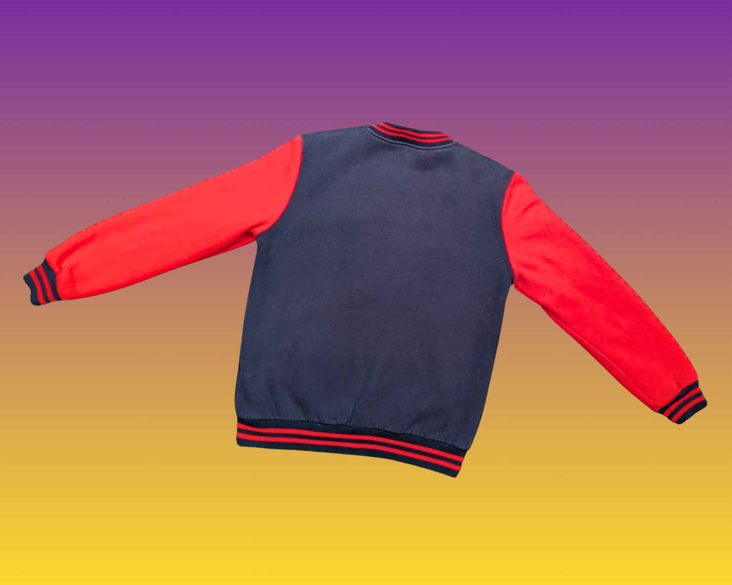 Y2K Red and Blue Paul Frank Jacket Size XL