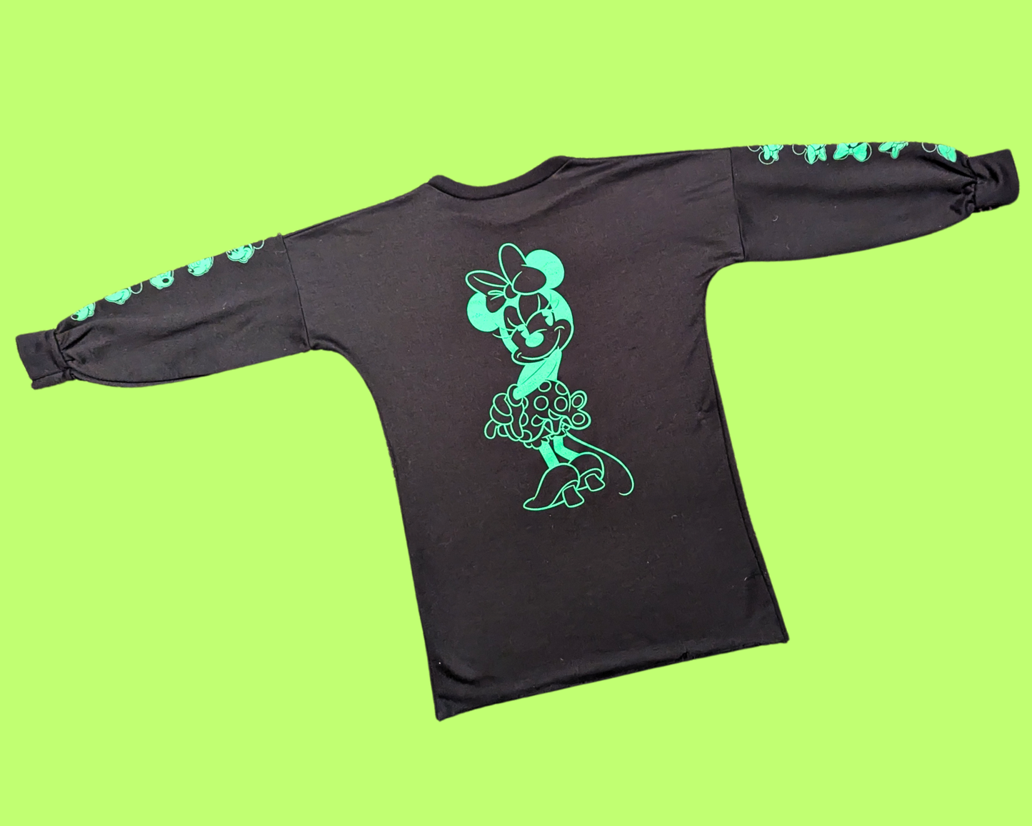 Y2K Disney, Minnie Mouse Long Sleeves, Long Sweater Size L