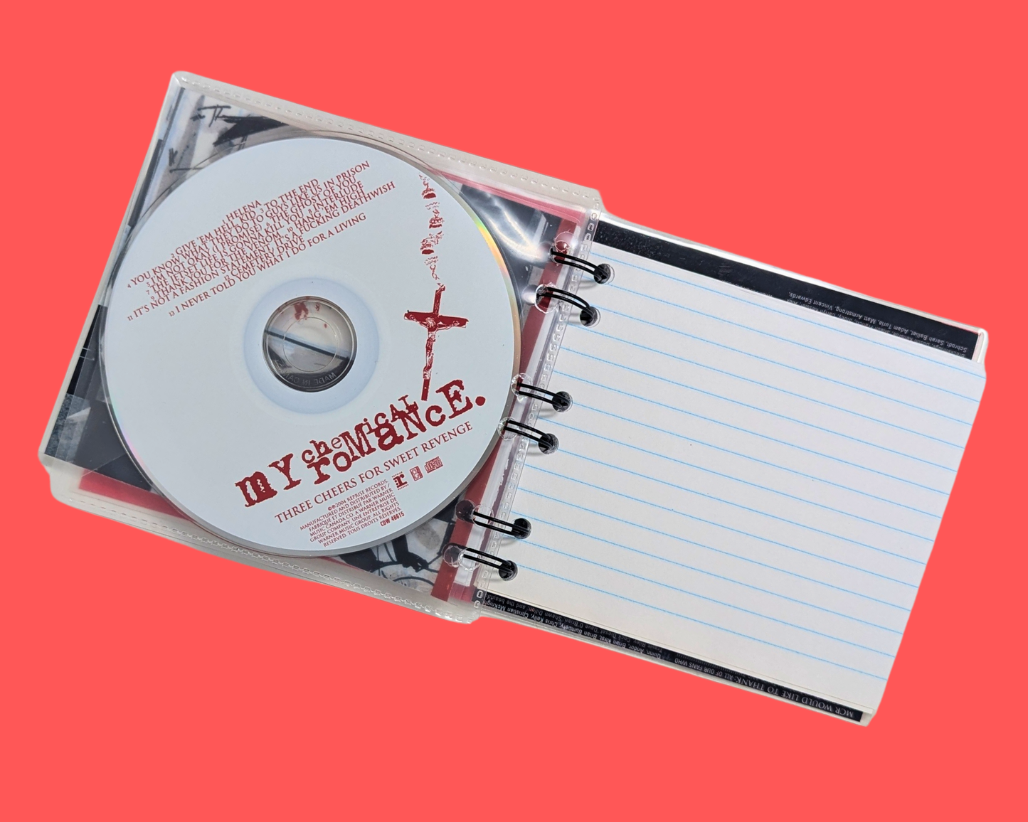 My Chemical Romance, Three Cheers For Sweet Revenge CD Notebook