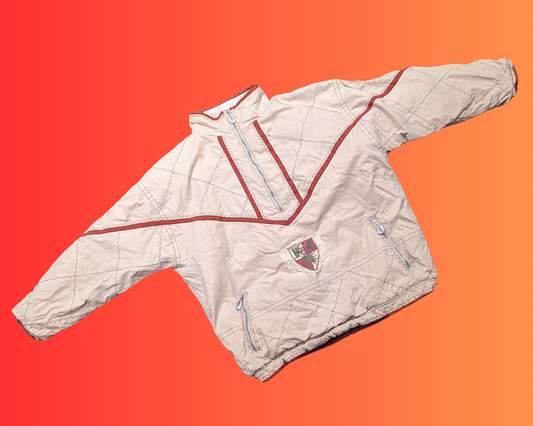Y2K Beige Puffer Jacket by Killtec Sports and Fashion Size L
