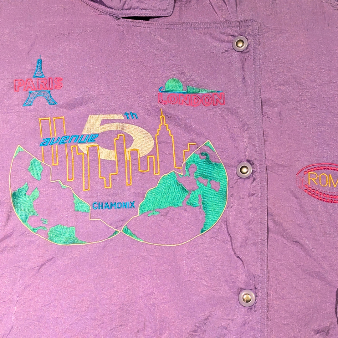 Vintage 1990's Purple Chamonix Jacket Size XL