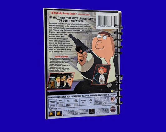 Carnet de notes du film DVD Les Griffin présente Blue Harvest