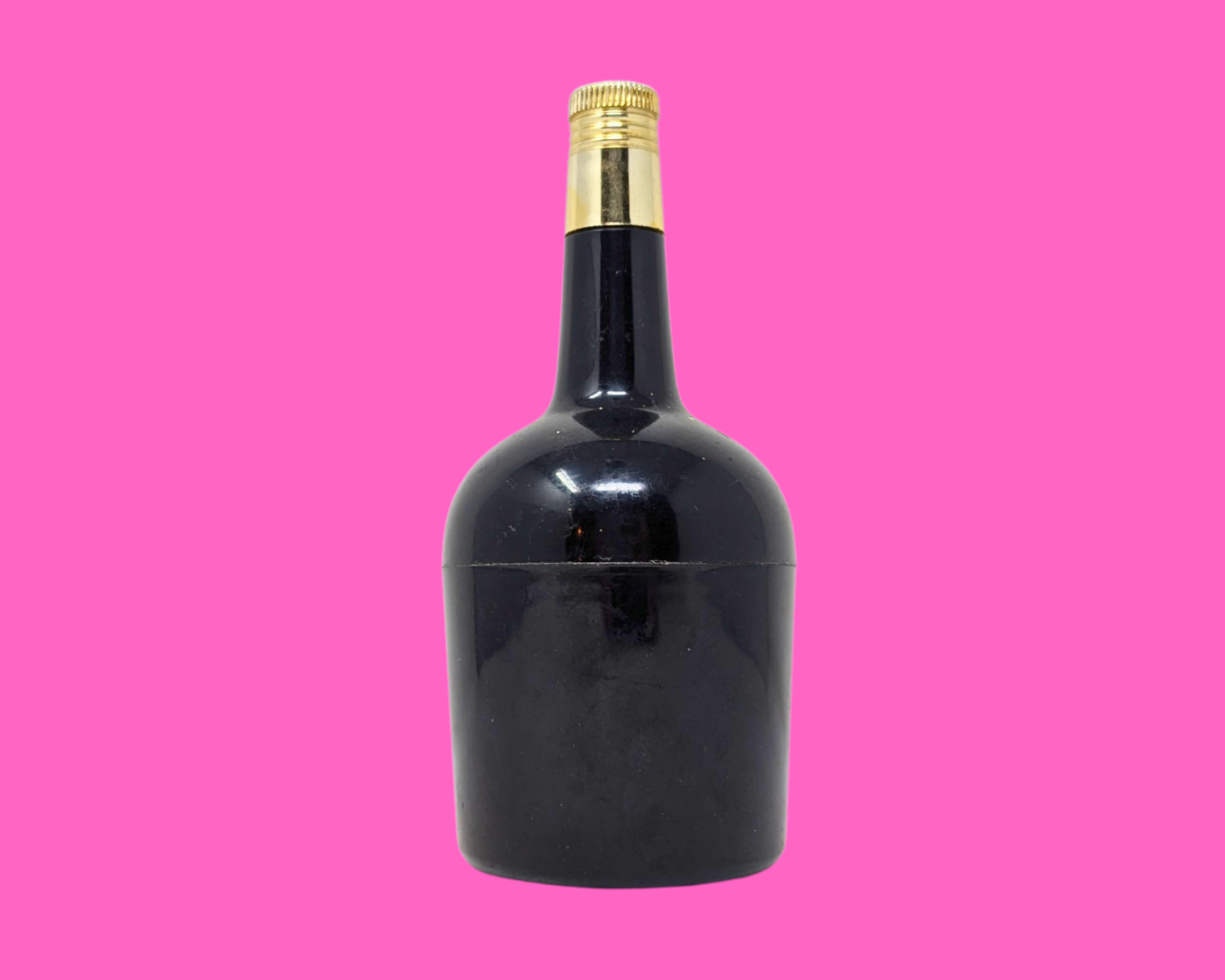 Seau à glace en plastique pour cognac Courvoisier vintage des années 1980