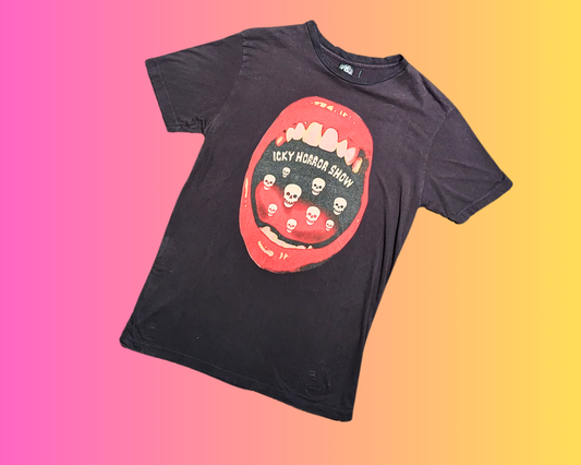 T-shirt Y2K Icky Horror Show (spin-off du Rocky Horror Picture Show) taille L