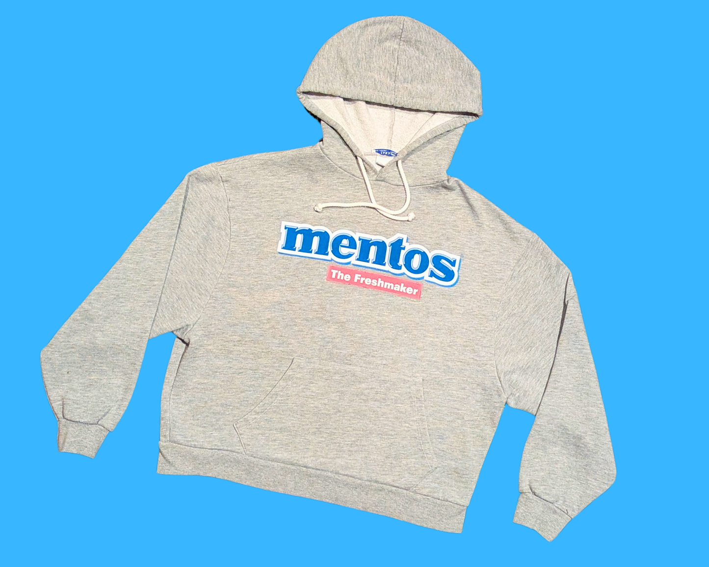 Y2K Gray Mentos Hoodie Size S