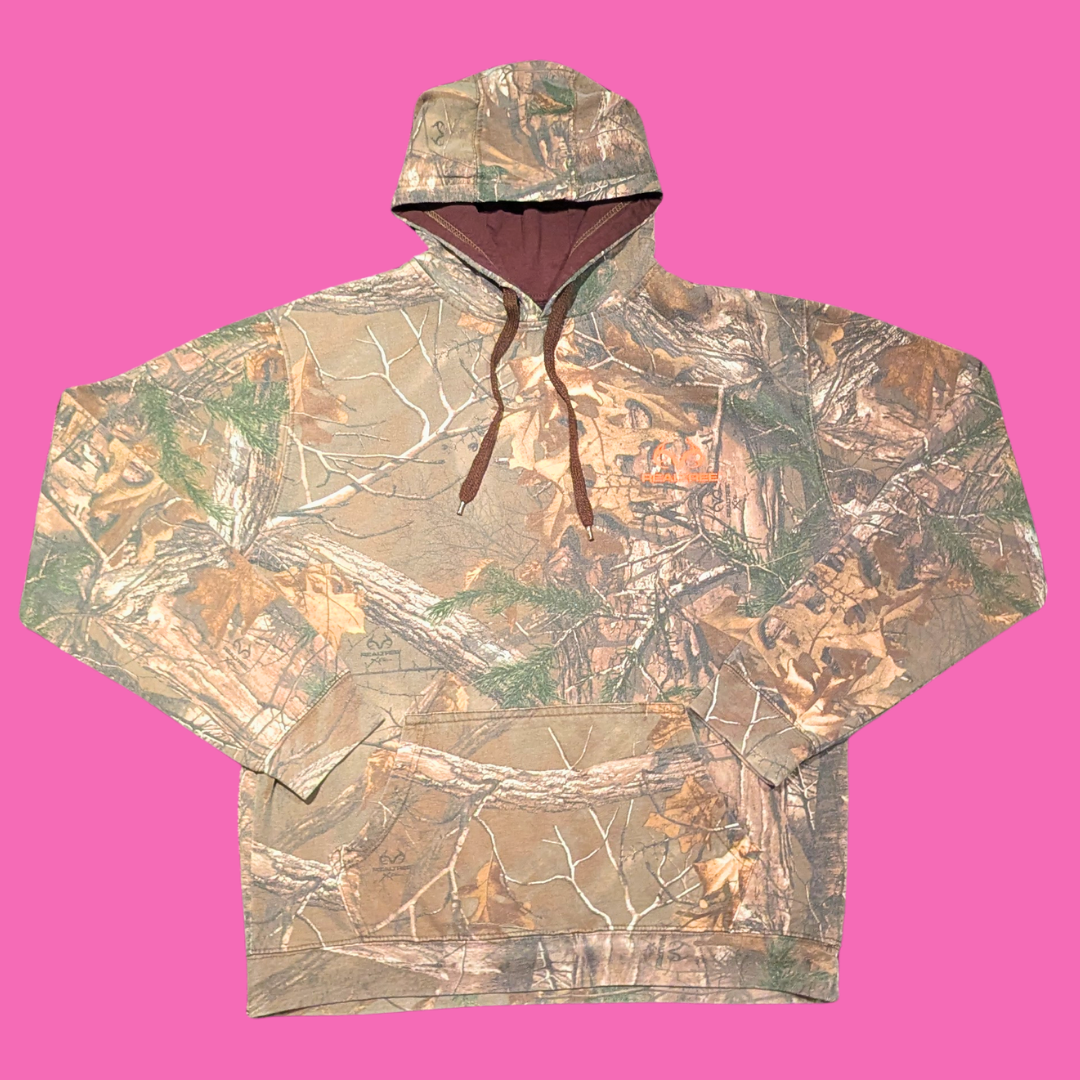 RealTree Camouflage Hoodie Size M