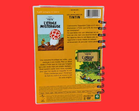 Tintin, l'Étoile Mystérieuse DVD Film Carnet