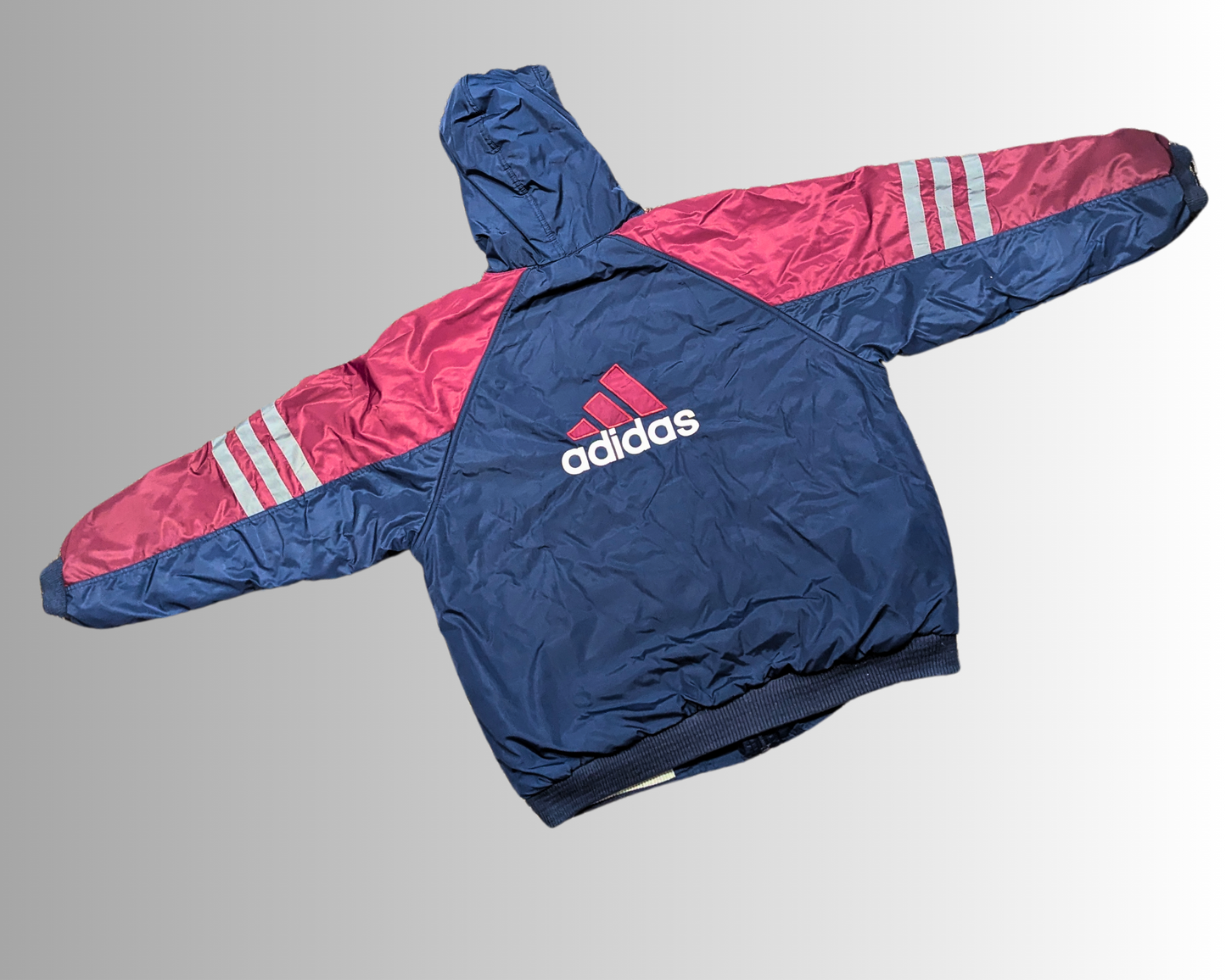 Vintage 1990's Reversible Adidas Sports Jacket Size XL