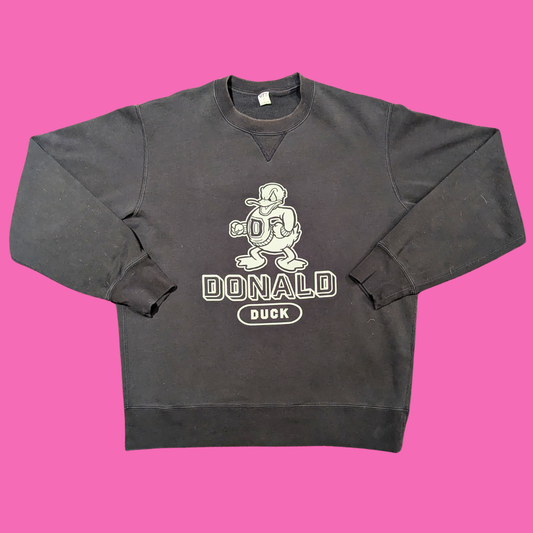 Official Disney, Donald Duck Gray Uniqlo Crewneck Size L for Men