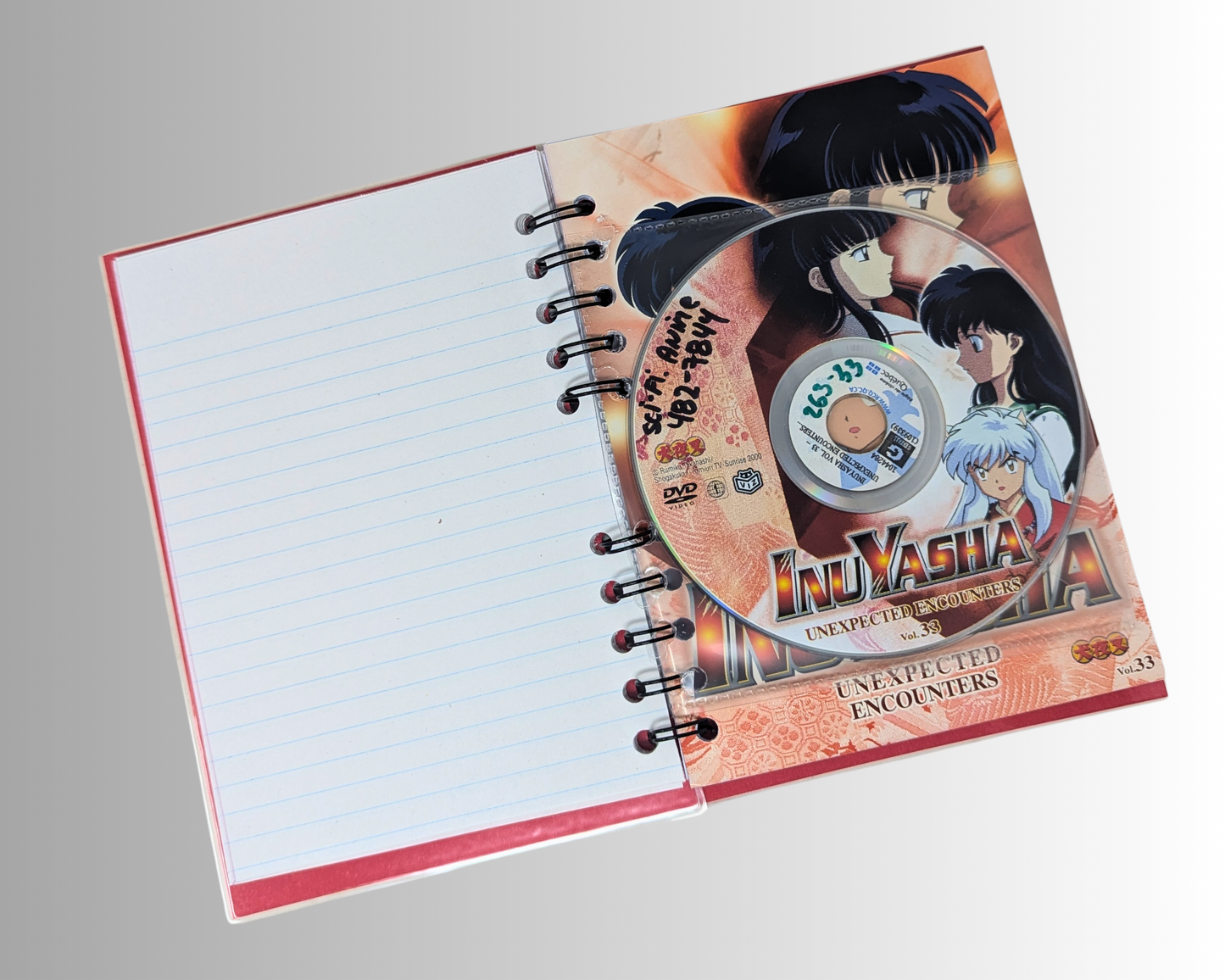 Inu Yasha Fourth Season Vol. 33 DVD Movie Notebook