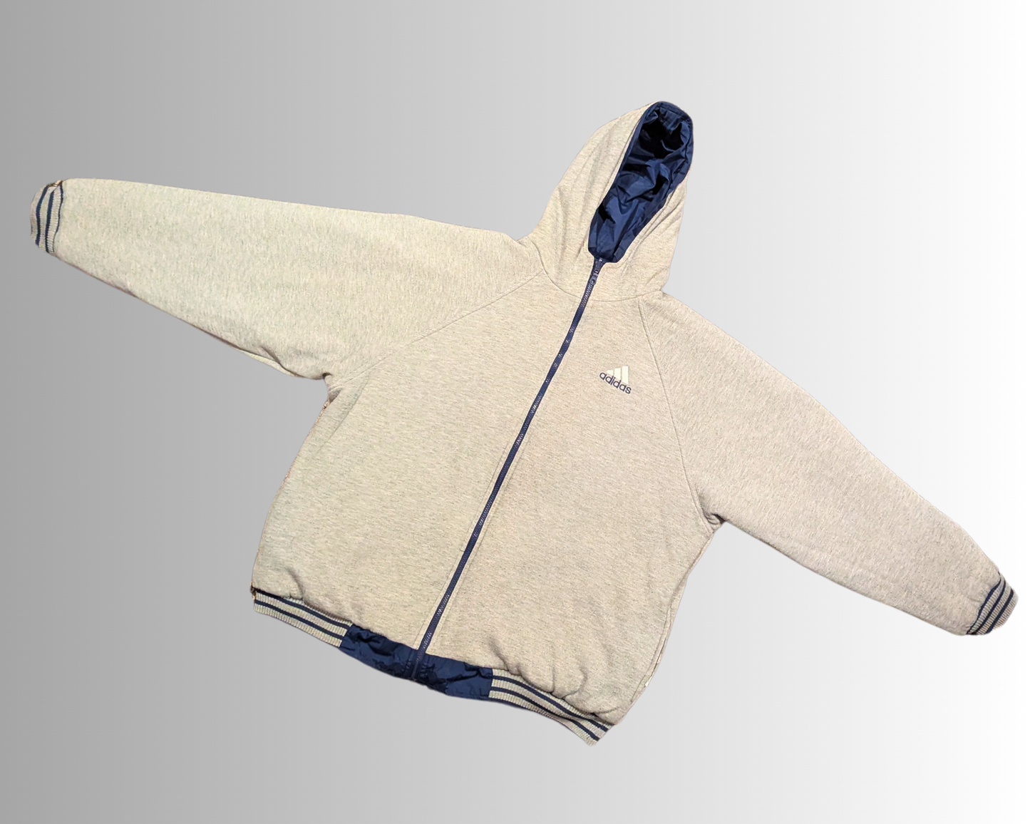 Vintage 1990's Reversible Adidas Sports Jacket Size XL