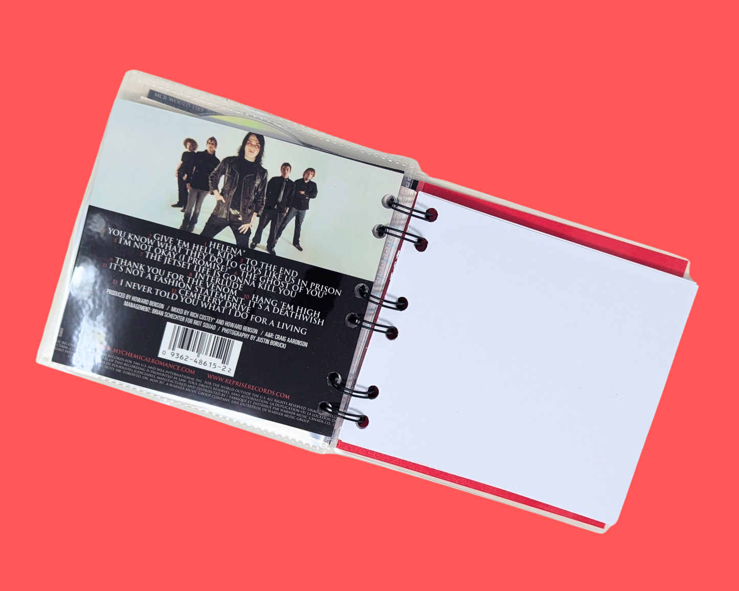 My Chemical Romance, Three Cheers For Sweet Revenge CD Notebook