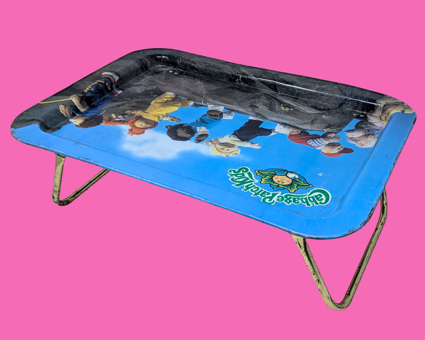 Vintage 1980's Collectible Cabbage Patch Kids Tray for Kids