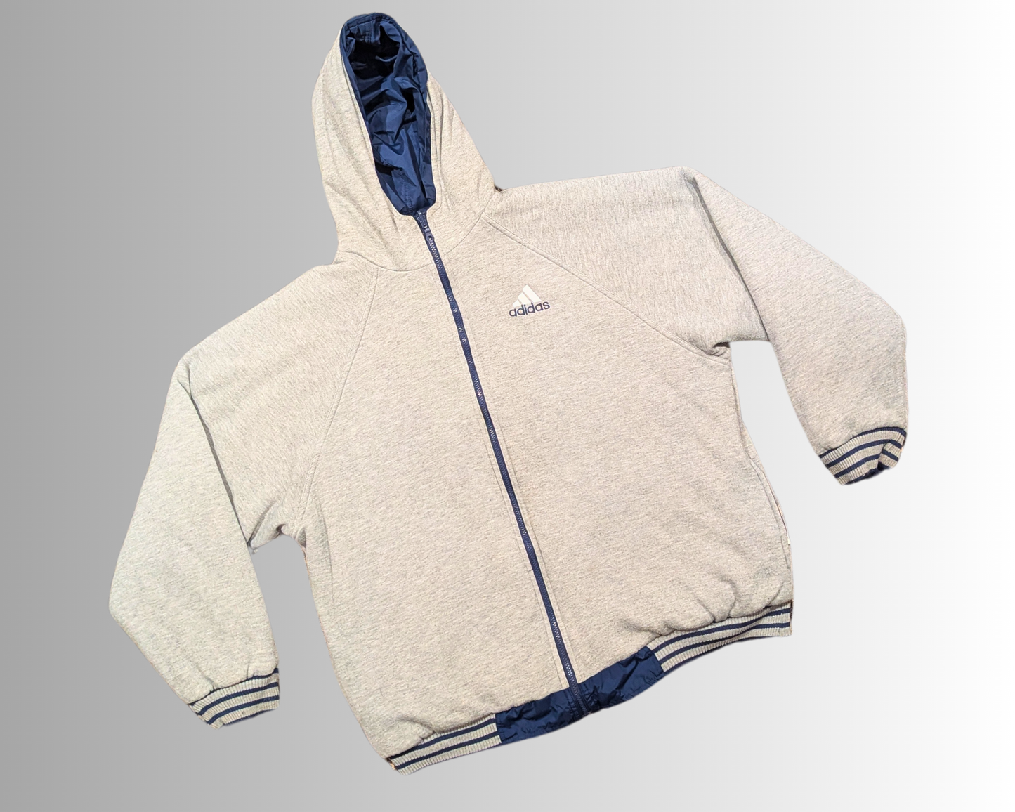 Vintage 1990's Reversible Adidas Sports Jacket Size XL