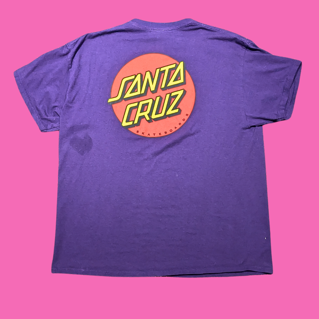 The Original Santa Cruz Purple T-Shirt Size XL