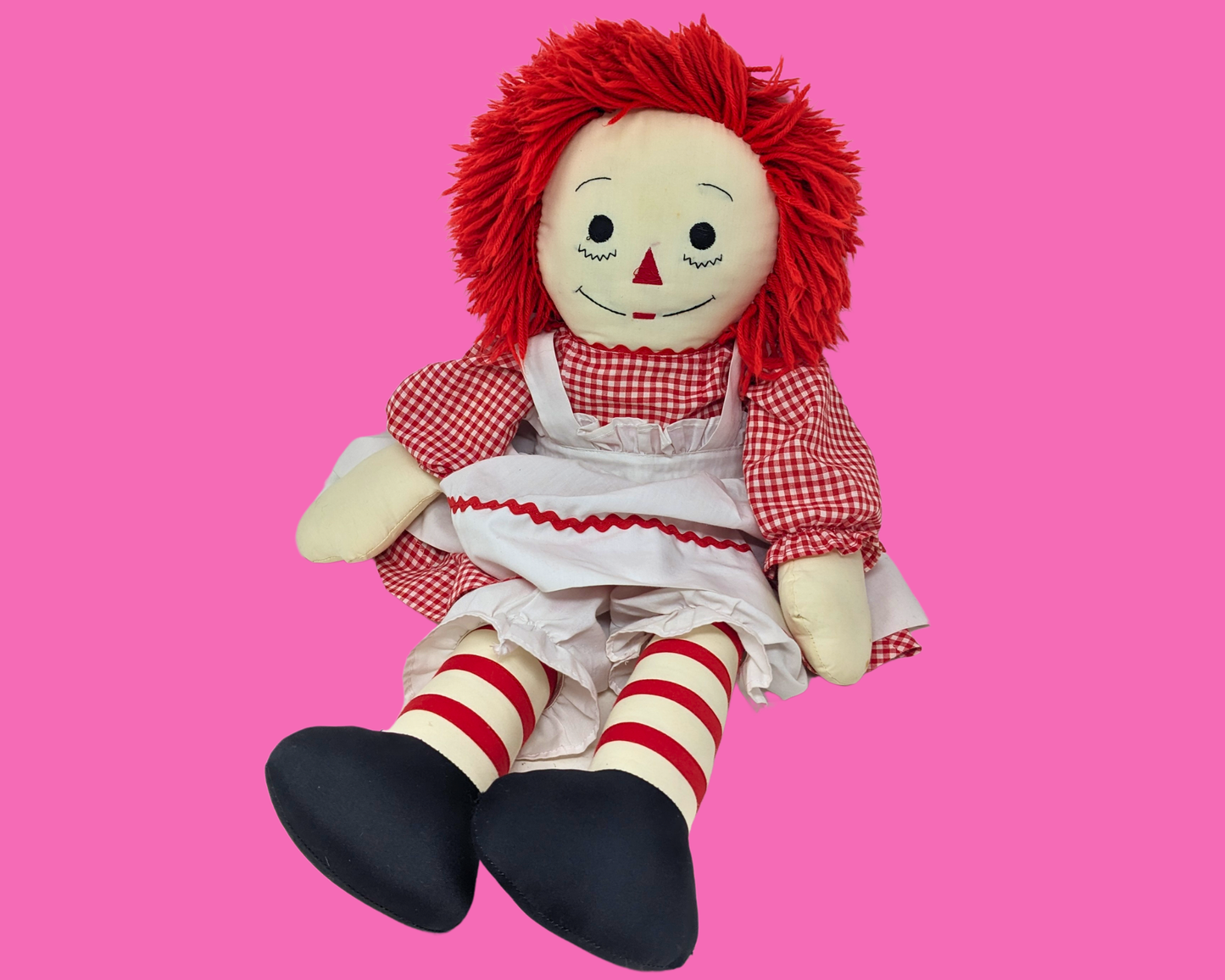 Vintage 1980's Raggedy Ann Doll