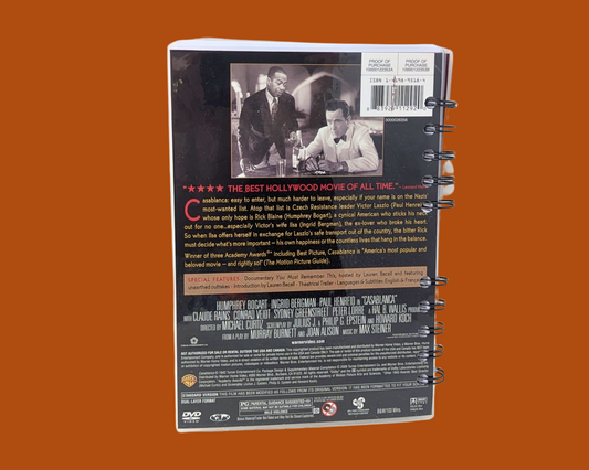 Casablanca DVD Movie Notebook