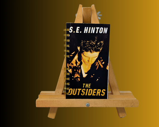 Handmade and Upcycled The Outsiders Novel by S.E. Hinton Notebook