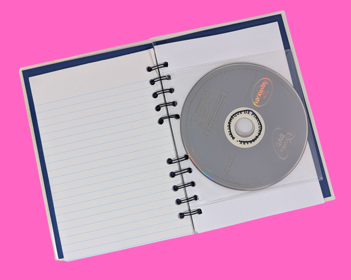 The Aristocats DVD Movie Notebook