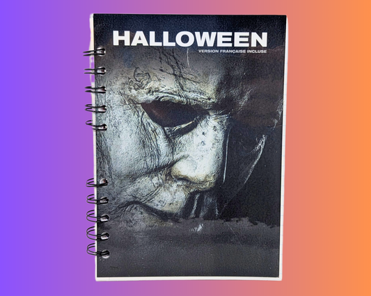 Halloween DVD Movie Notebook