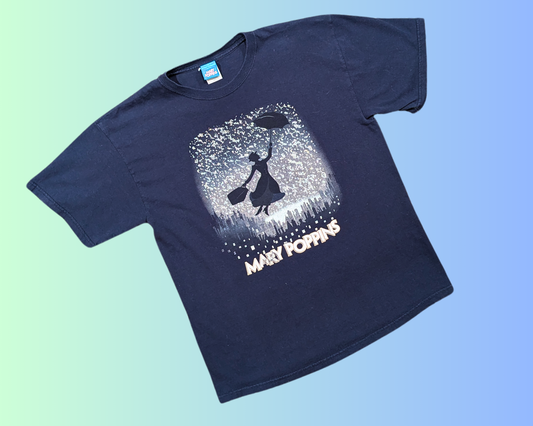 Y2K Disney & Cameron Mackintosh T-Shirt Mary Poppins Size L
